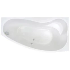 Caribia Mini Corner Badewanne 160 X 90 Cm , Für Ecke Rechts, Mit Schürze