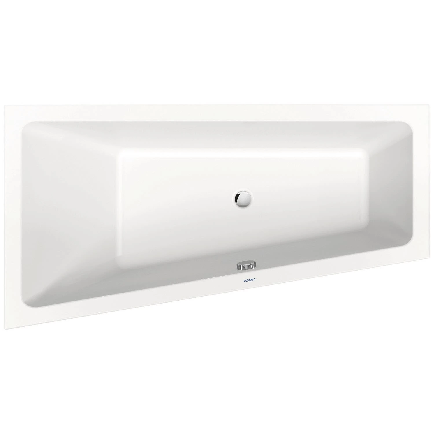 Duravit No. 1 Trapez-Badewanne 160 X 85 Cm Mit 1 Rückenschräge Links 1 Duravit No. 1 Trapez-Badewanne 160 X 85 Cm Mit 1 Rückenschräge Links