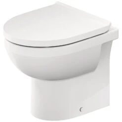 Duravit No. 1 Stand-WC Rimless, Abgang Waagerecht