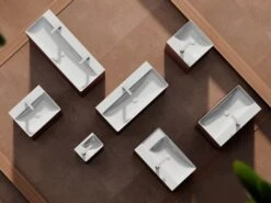 Hansgrohe Xelu Q Waschbecken Mit Ablage Rechts 80 X 48 Cm Ungeschliffen, Mit 1 Hahnloch -Badezimmerbedarf Geschäft hansgrohe badkeramik xelu q waschbecken mit 12108132