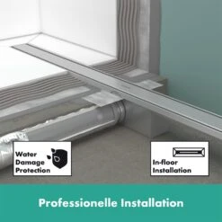 Hansgrohe RainDrain Compact Komplettset Duschrinne 60 Cm Für Standardinstallation