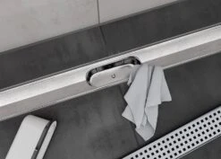 ACO ShowerDrain C Design-Rost Square L: 98,5 Cm