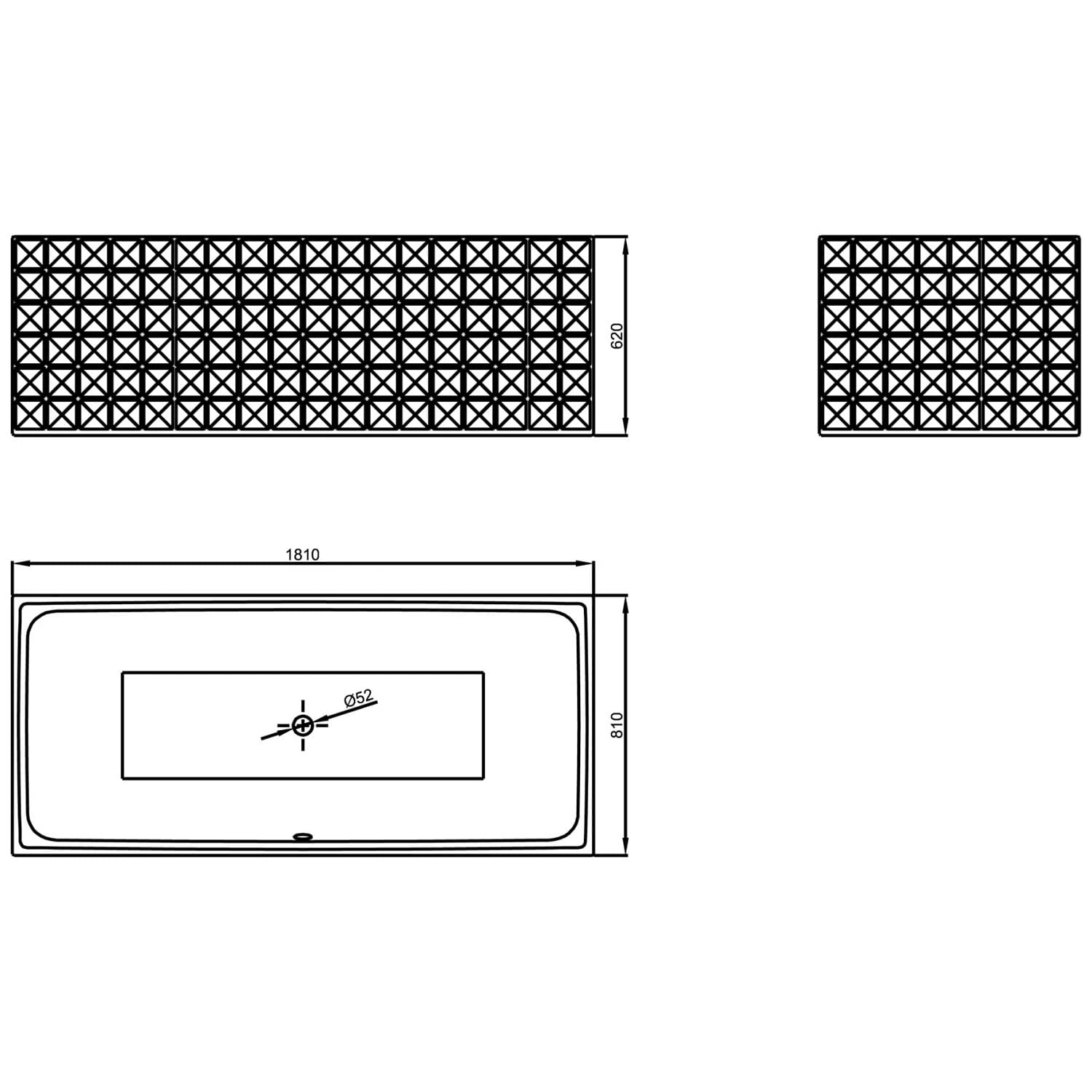 Bette Loft Ornament Freistehende Rechteck-Badewanne 181 X 81 Cm 4 Bette Loft Ornament Freistehende Rechteck-Badewanne 181 X 81 Cm – Bild 4