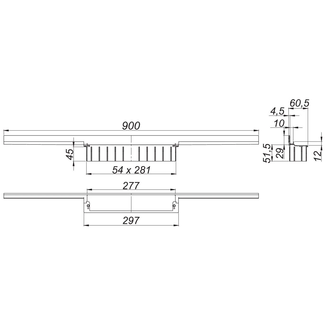 Dallmer CeraWall Individual Duschrinne90 Cm 4 Dallmer CeraWall Individual Duschrinne90 Cm – Bild 4