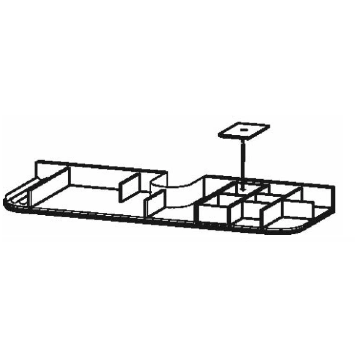 Duravit Einrichtungssystem Für Schubkasten Mit Siphonausschnitt 97,5 Cm 2 Duravit Einrichtungssystem Für Schubkasten Mit Siphonausschnitt 97,5 Cm – Bild 2