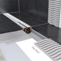 ESS Easy Drain R-Line 1000 Duschrinne Komplettset