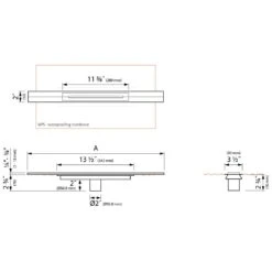 ESS Easy Drain R-Line 1000 Duschrinne Komplettset -Badezimmerbedarf Geschäft hersteller ess duschrinnen easy drain line 1903654