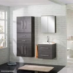 Fackelmann CO LED Spiegelschrank 60 Cm