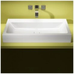 Kaldewei Cono Wandwaschtisch 3089 Ohne Hahnlochbohrung, 60 Cm