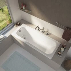 Steel Körperform-Einbaubadewanne 170 X 75 Cm