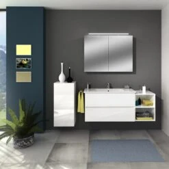 Sanipa Solo One Alu-Spiegelschrank 100 X 78,2 Cm