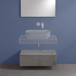 Progettobagno Evo 25 Sideboard 80 Cm, 1 Auszug