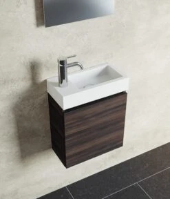 Riho Spring VOW Waschtisch Mit Unterschrank Für Gäste WC, 1 Tür Reversibel, 40 Cm