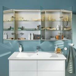 Villeroy & Boch Finero Vorbau-Spiegelschrank Mit Beleuchtung 130,7 X 75,8 Cm 15 Villeroy & Boch Finero Vorbau-Spiegelschrank Mit Beleuchtung 130,7 X 75,8 Cm -Badezimmerbedarf Geschäft villeroy boch alle kollektionen finero badmoebel 8530879
